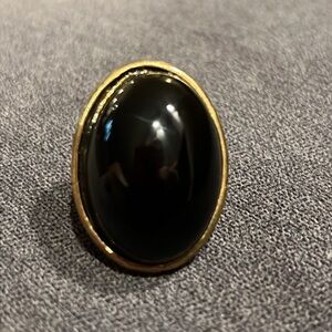 NWOT ONYX COCKTAIL RING